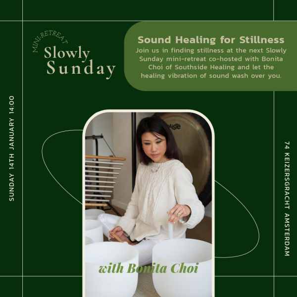 SOLD OUT | Sound Healing for Stillness | 14th Jan '24 | 2pm to 4:30pm